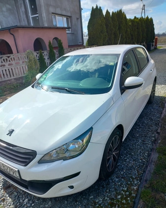 Peugeot 308 cena 26700 przebieg: 210000, rok produkcji 2014 z Mieszkowice małe 154